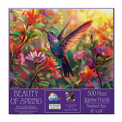 Beauty of Spring 500 piece Jigsaw Puzzle