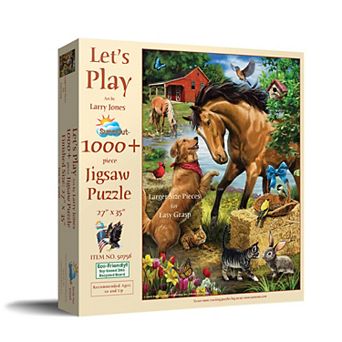 Let's Play 1000 pc Large Pieces Jigsaw Puzzle