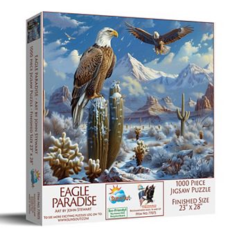 Eagle Paradise 1000 pc Jigsaw Puzzle