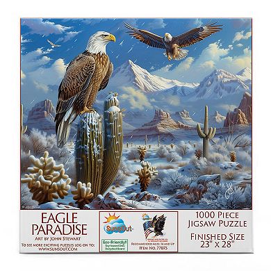 Eagle Paradise 1000 piece Jigsaw Puzzle