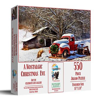 A Nostalgic Christmas Eve 500 pc Jigsaw Puzzle