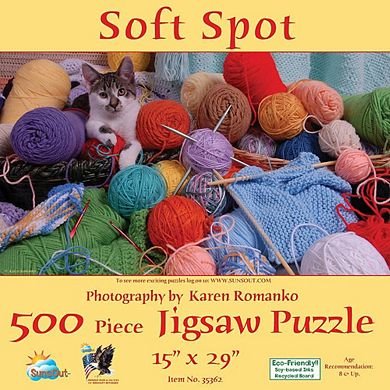 Soft Spot 500 piece Jigsaw Puzzle