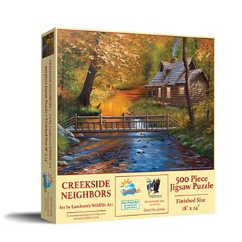 Creekside Neighbors 500 pc Jigsaw Puzzle