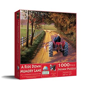 A Ride Down Memory Lane 1000 pc Jigsaw Puzzle