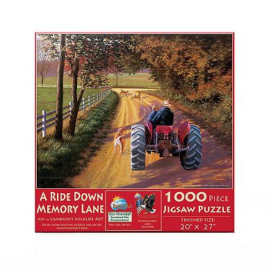 A Ride Down Memory Lane 1000 piece Jigsaw Puzzle