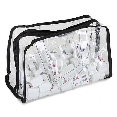 Mah Jongg Purple & Silver MJ Designer Logo Soft Replacement Case, includes two matching wraps