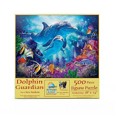 Dolphin Guardian 500 piece Jigsaw Puzzle