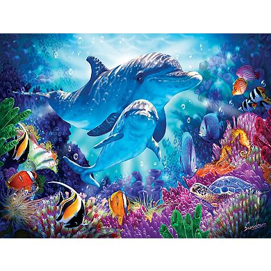 Dolphin Guardian 500 piece Jigsaw Puzzle