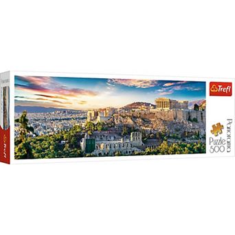 Trefl Red 500 pc Panorama Puzzle - Acropolis, Athens / Fotolia