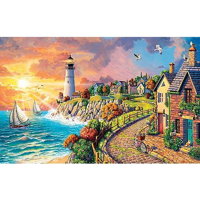 Lighthouse by the Sea 550 piece Jigsaw Puzzle