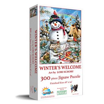 Winter's Welcome 300 pc Jigsaw Puzzle
