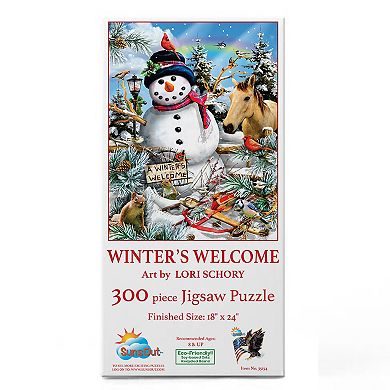 Winter's Welcome 300 piece Jigsaw Puzzle