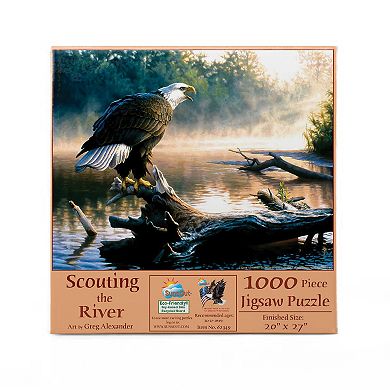 Scouting the River 1000 piece Jigsaw Puzzle