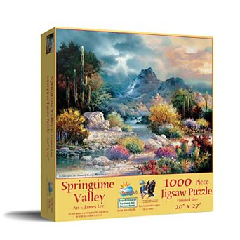 Springtime Valley 1000 pc Jigsaw Puzzle