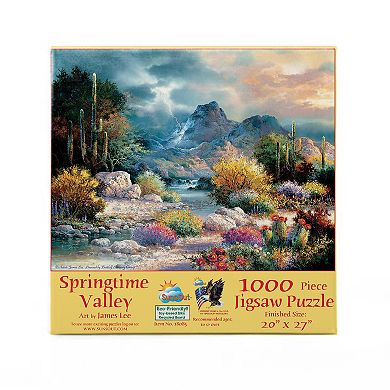 Springtime Valley 1000 piece Jigsaw Puzzle