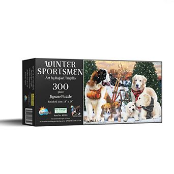 Winter Sportsmen 300 pc Jigsaw Puzzle