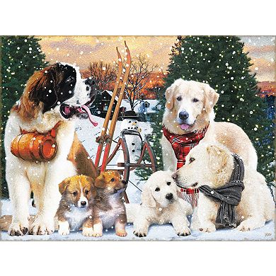 Winter Sportsmen 300 piece Jigsaw Puzzle
