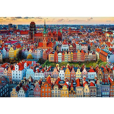 Trefl Premium Plus 1000 Piece Puzzle - View on Gdansk, Poland