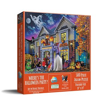 Where's the Halloween Party 500 pc Jigsaw Puzzle