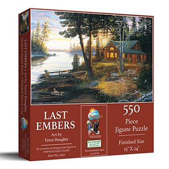 Last Embers 550 pc Jigsaw Puzzle