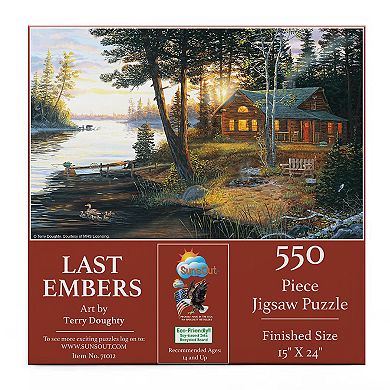 Last Embers 550 piece Jigsaw Puzzle