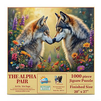The Alpha Pair 1000 piece Jigsaw Puzzle for Adults