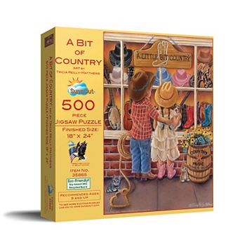 A Bit of Country 500 pc Jigsaw Puzzle