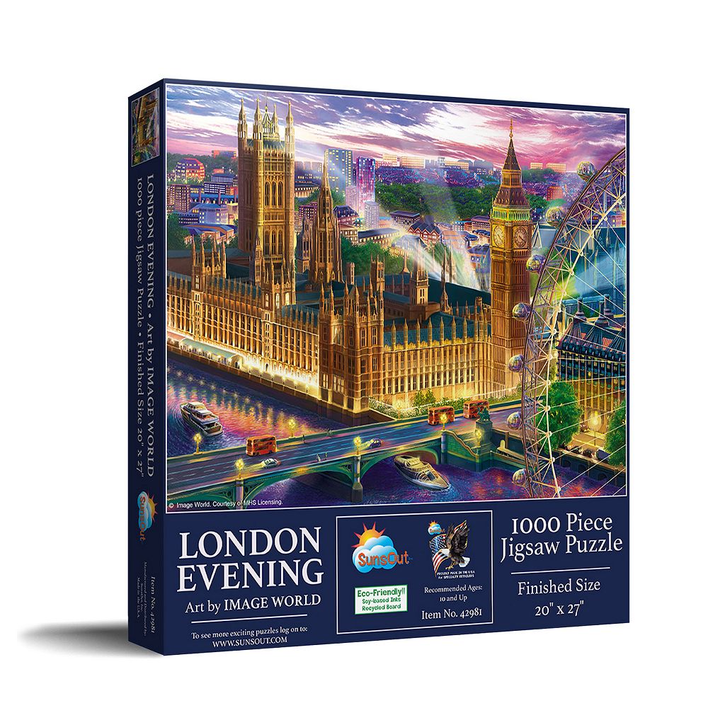 London Evening 1000 piece Jigsaw Puzzle