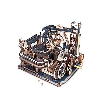 DIY 3D Moving Gears Puzzle - Marble SpacePort - 472 pc