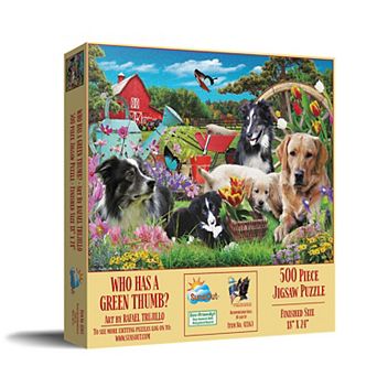 Who has a green Thumb 500 pc Jigsaw Puzzle