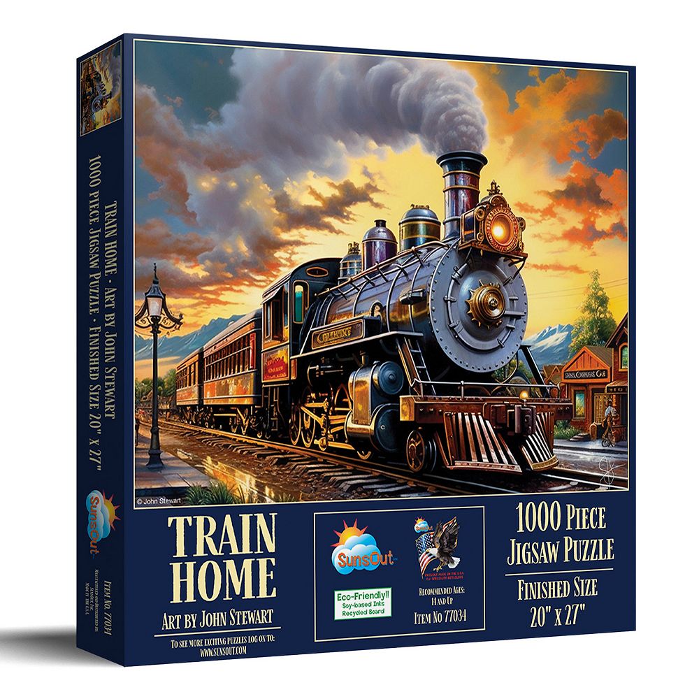 Train Home 1000 piece Jigsaw Puzzle