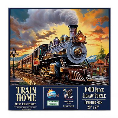 Train Home 1000 piece Jigsaw Puzzle