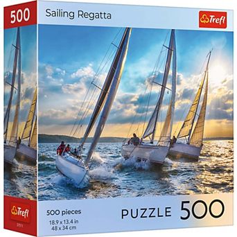 Trefl Red 500 pc Puzzle - Sports - Sailing Regatta