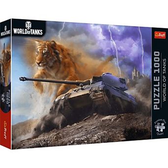 Trefl Premium Plus World of Tanks Tiger II 1000 pc Puzzle