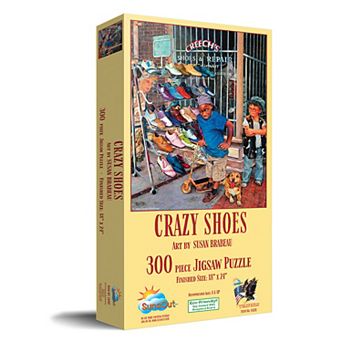 Crazy Shoes 300 pc Jigsaw Puzzle