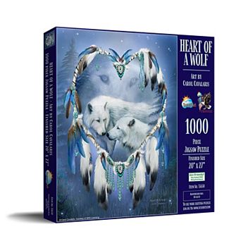 Heart of a Wolf 1000 pc Jigsaw Puzzle