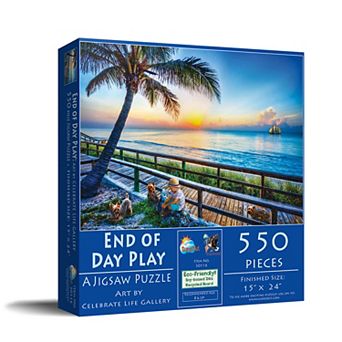 End of Day Play 550 pc Jigsaw Puzzle