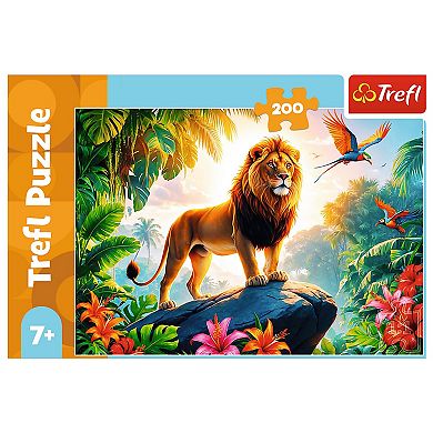 Trefl Kids King of the Jungle 200 Piece Puzzle
