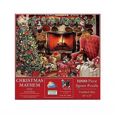 Christmas Mayhem 1000 piece Jigsaw Puzzle