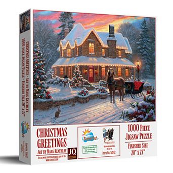 Christmas Greetings 1000 pc Jigsaw Puzzle