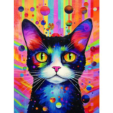 Pop Art Cat 500 piece Jigsaw Puzzle