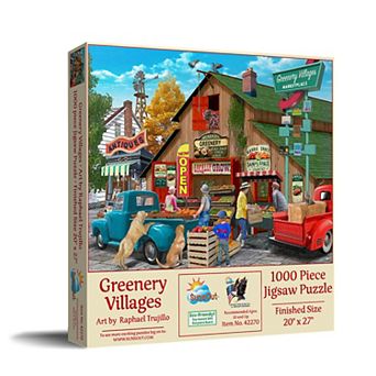 Greenery Villages 1000 pc Jigsaw Puzzle