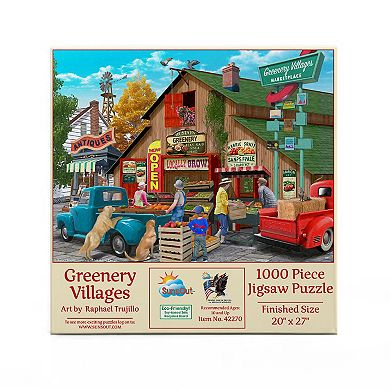 Greenery Villages 1000 piece Jigsaw Puzzle