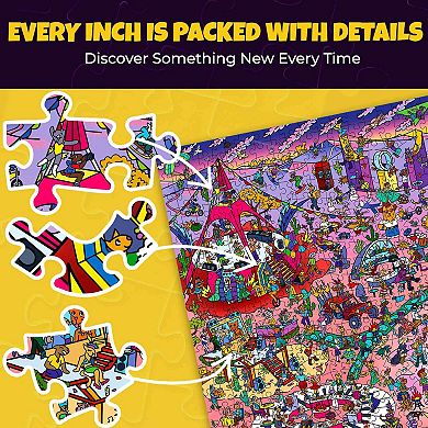 QUOKKA 1000 Piece Puzzle for Adults with Hidden Secrets & Audio Story