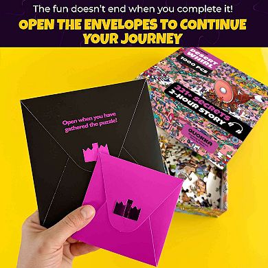 QUOKKA 1000 Piece Puzzle for Adults with Hidden Secrets & Audio Story