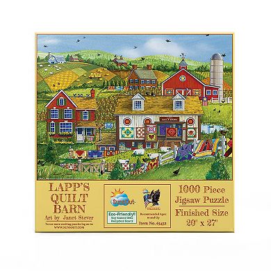 Lapp's Quilt Barn 1000 piece Jigsaw Puzzle