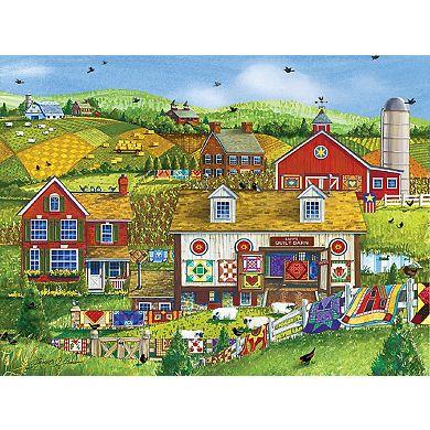 Lapp's Quilt Barn 1000 piece Jigsaw Puzzle