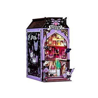 DIY 3D Book Nook Puzzle - Hello Kitty Kuromi Spooky House 283 pc