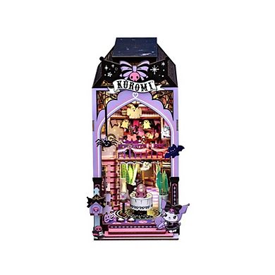 DIY 3D Book Nook Puzzle - Hello Kitty Kuromi Spooky House 283pcs