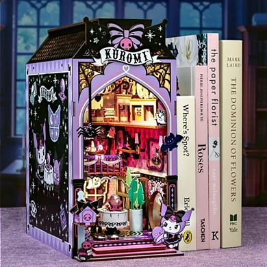 DIY 3D Book Nook Puzzle - Hello Kitty Kuromi Spooky House 283pcs
